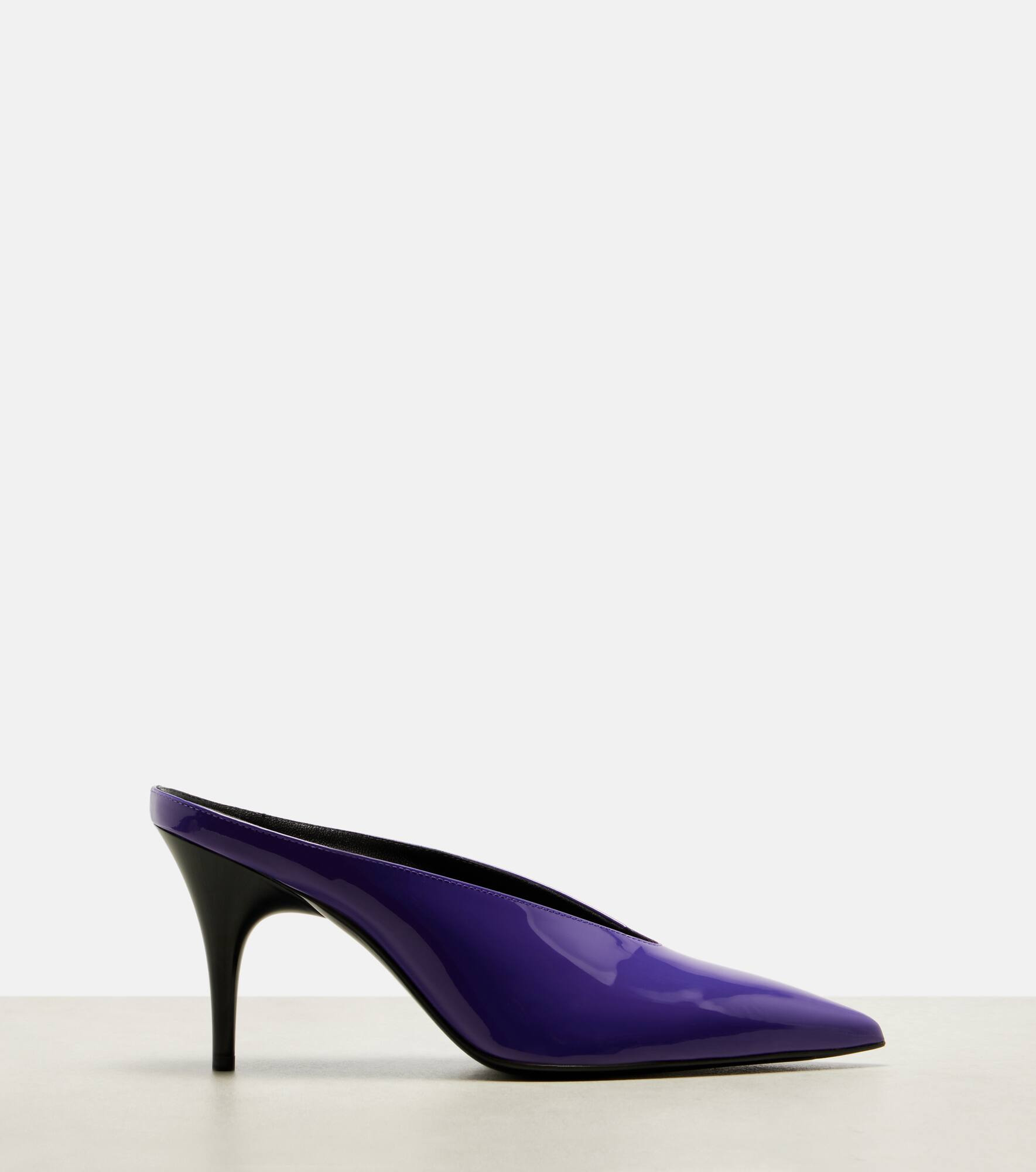 Patent leather mules - 4