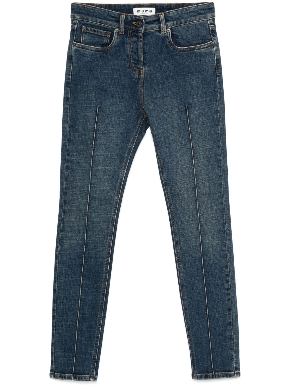 cropped jeans - 1
