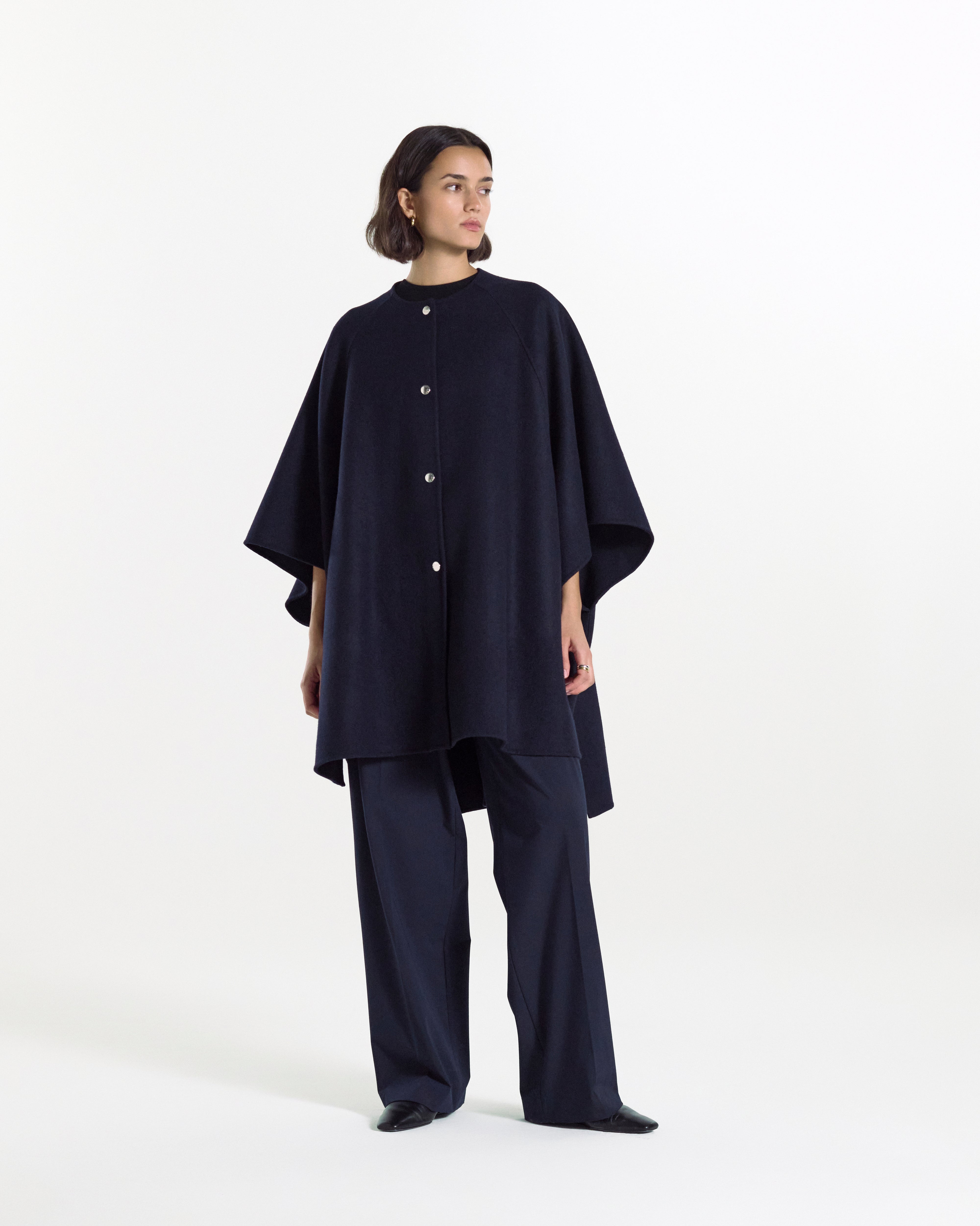 Sanquhar Wool Cape - 2