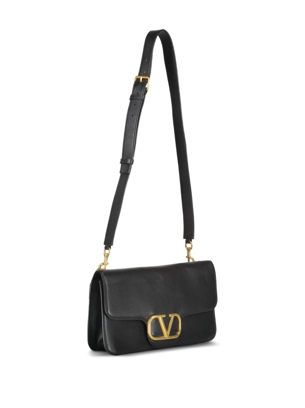 logo plaque messenger bag - 3