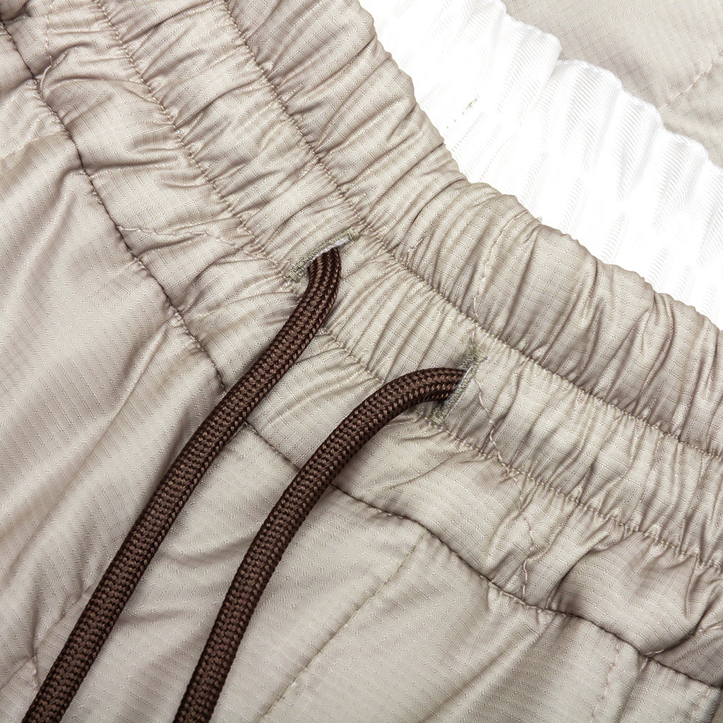 PLEADED PADDED PANTS - SAND - 4