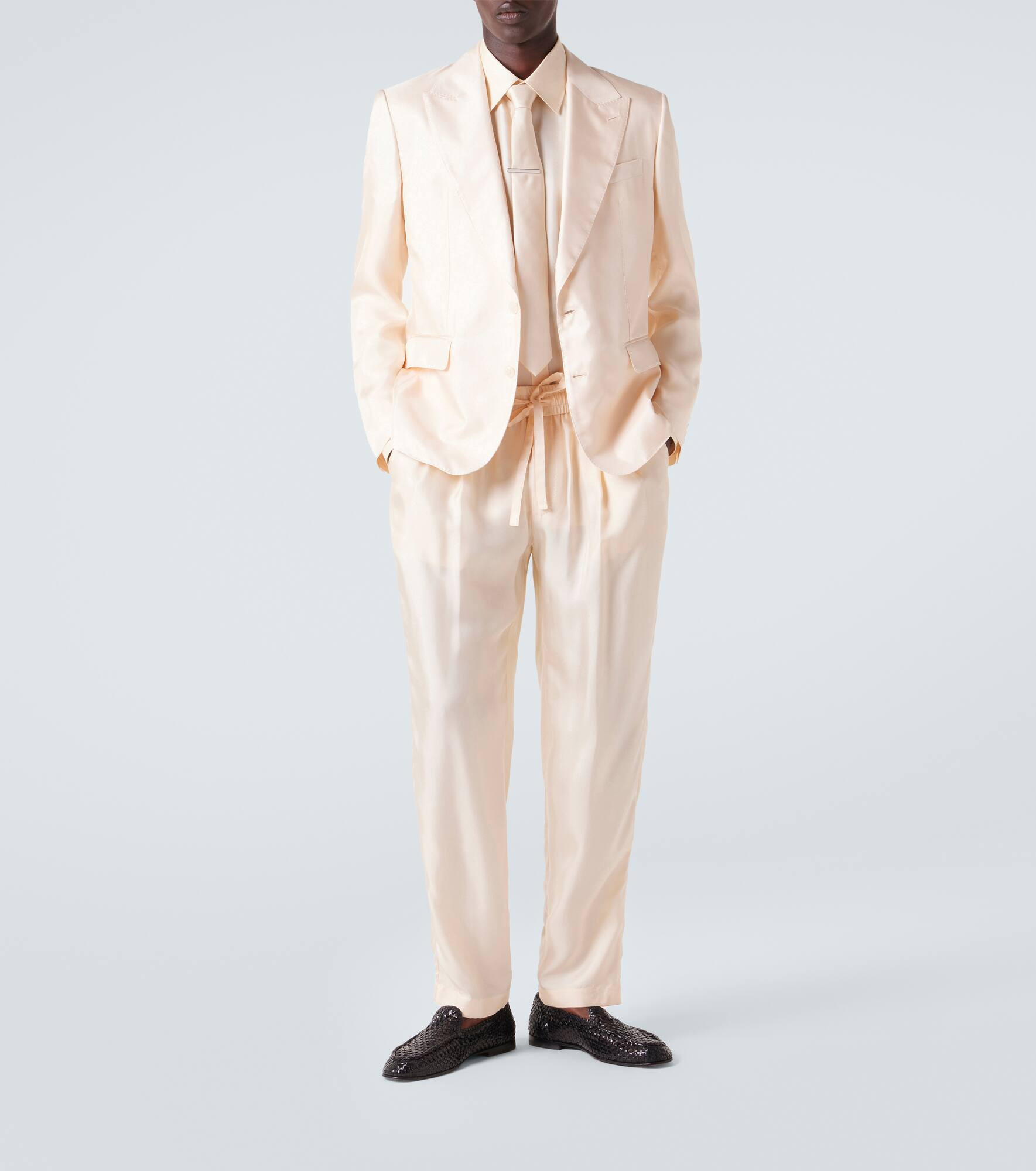 Silk tapered pants - 2