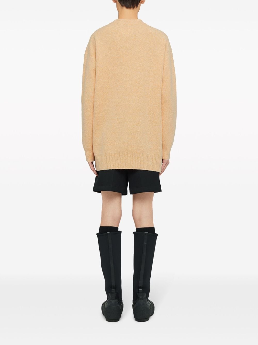 crew-neck wool-blend jumper - 3