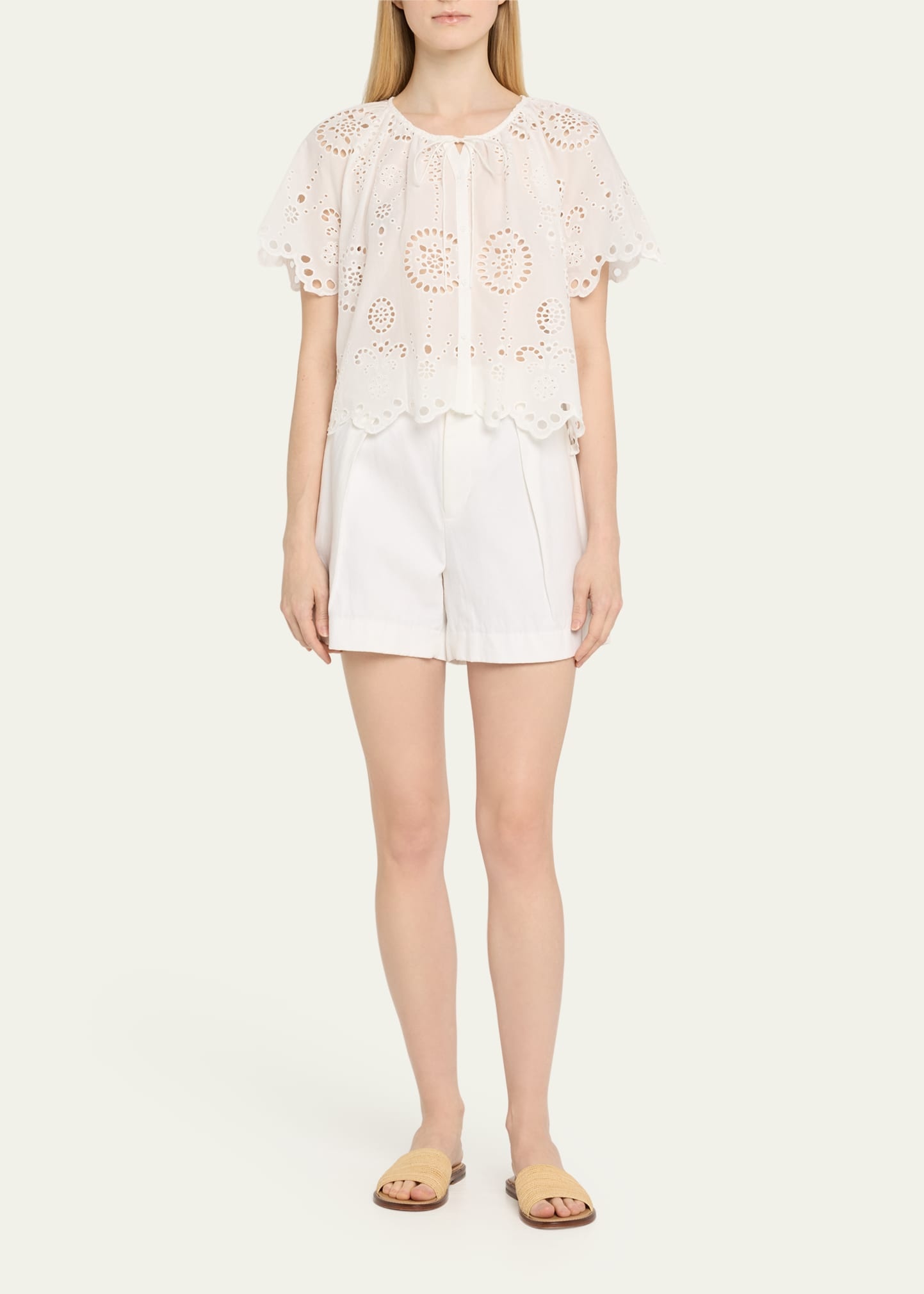 Broderie Blouse - 2