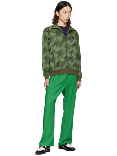 NEEDLES Green Zip Track Jacket outlook