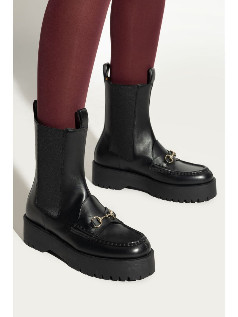 GUCCI 45mm Horsebit boots outlook