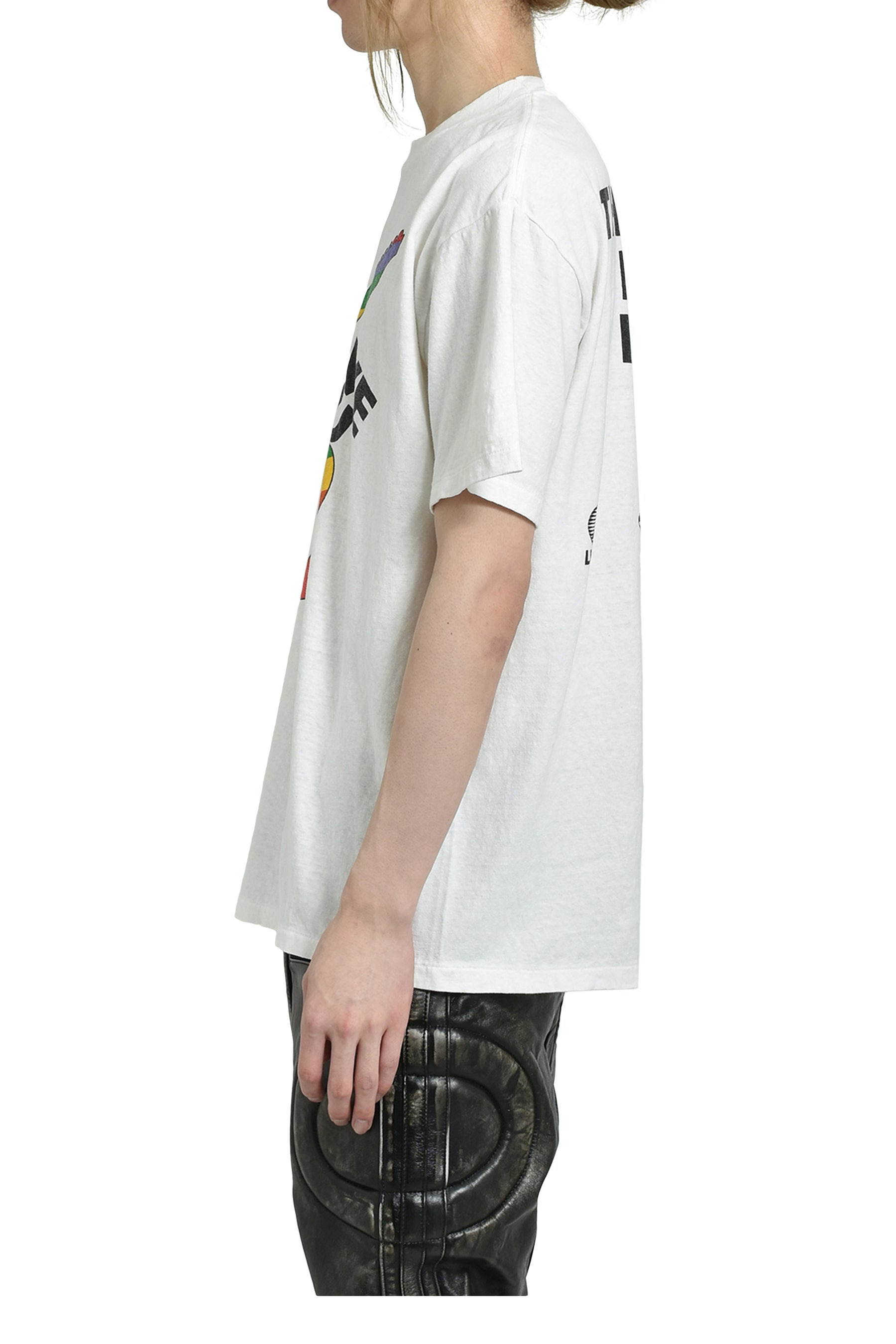 S/S T-SHIRT PEACE / WHT - 3