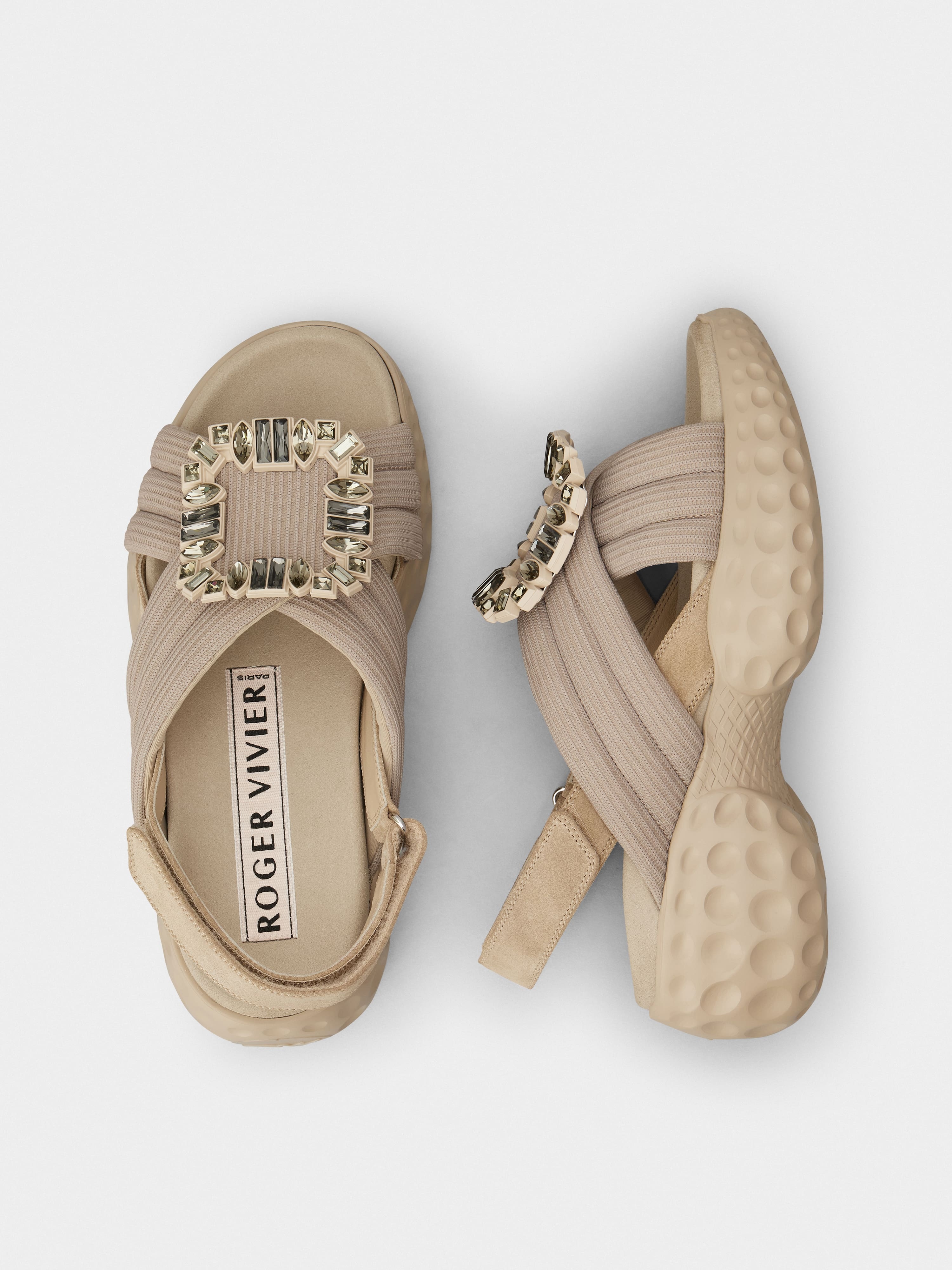 Viv' Run Light Sandals in fabric - 4