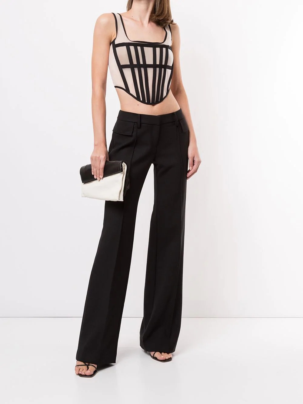 Dion Lee - Pre-order, Drop 1, Spacer Knit Corset, Black - 2