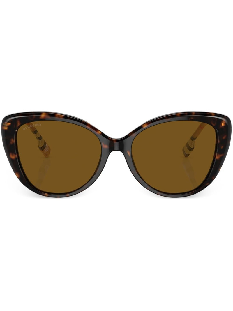 Vintage-check cat-eye sunglasses 1