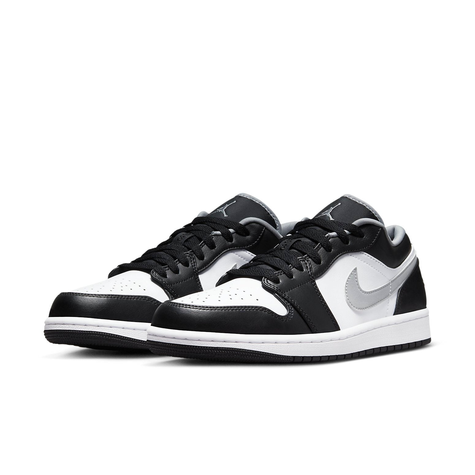 Air Jordan 1 Low 'Black White Grey' 553558-040 - 3