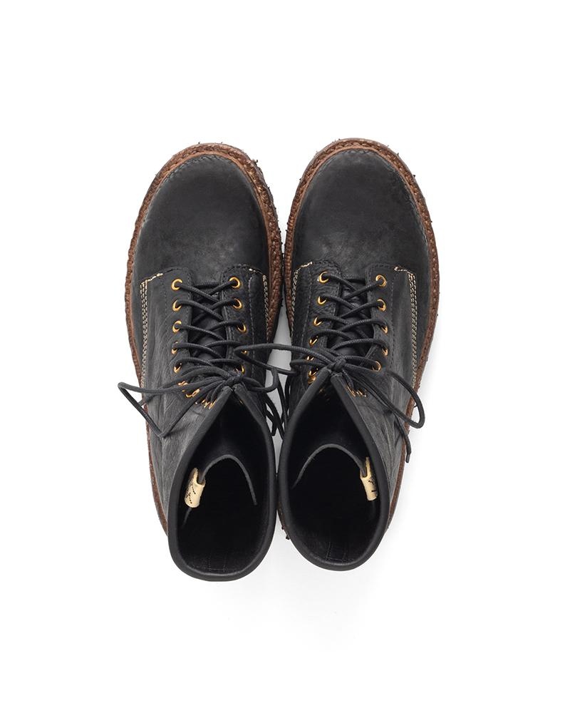 SCOUT PLAIN TOE BOOTS HI-FOLK BLACK - 2