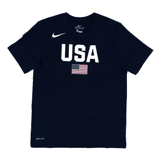 Nike World Cup Dream Team Quick Dry Short Sleeve Navy Blue Dark blue AV4352-451 - 1