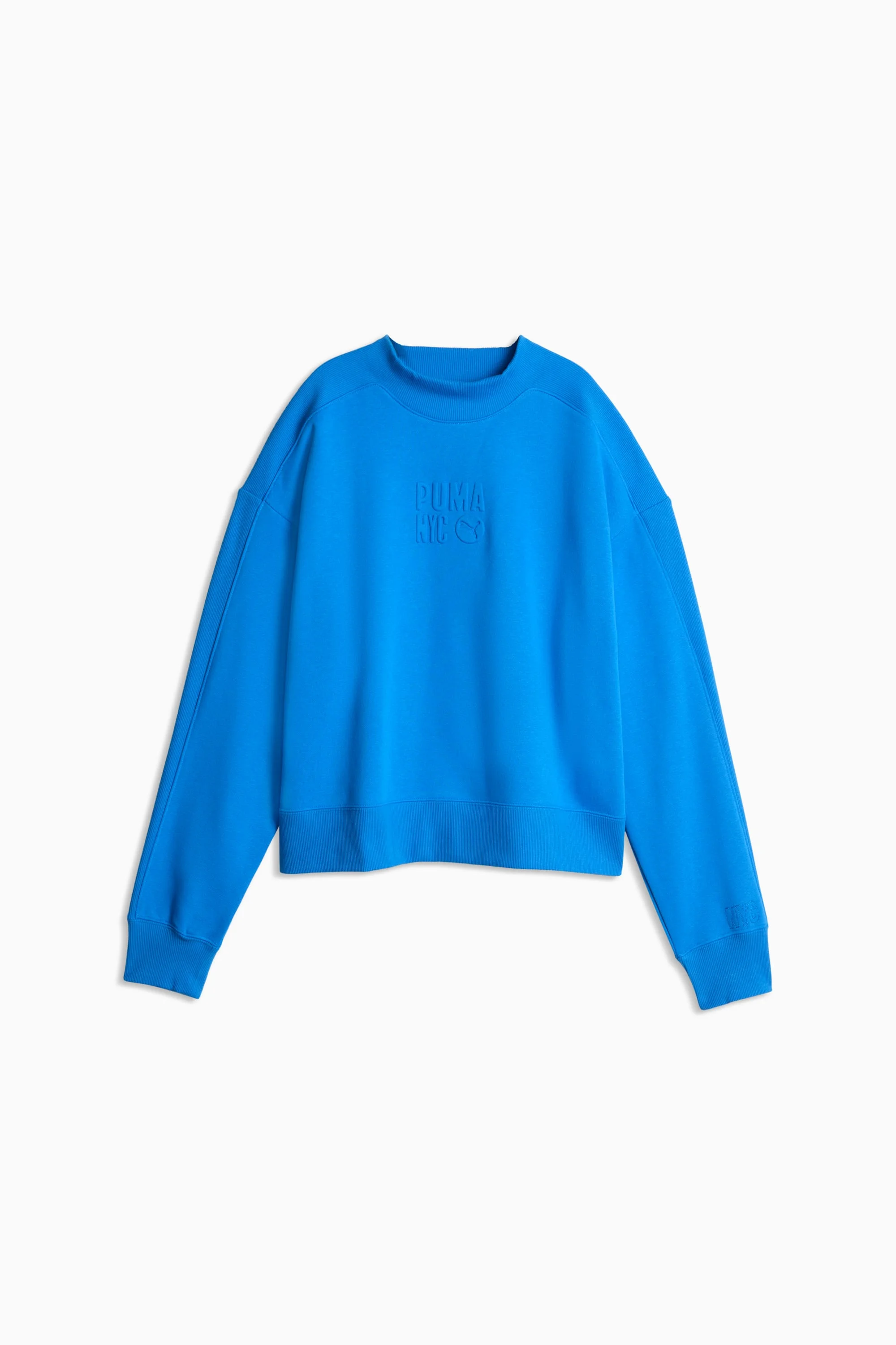 NYC Women's Mock neck Crew Sweatshirt - 1