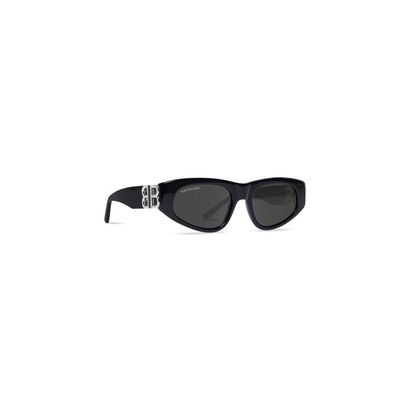 BALENCIAGA Women's Dynasty D-frame Sunglasses in Black outlook