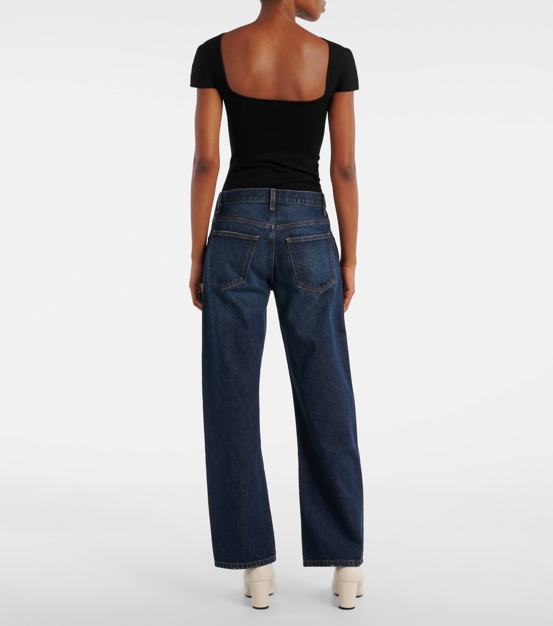Kerrie high-rise wide-leg jeans - 3
