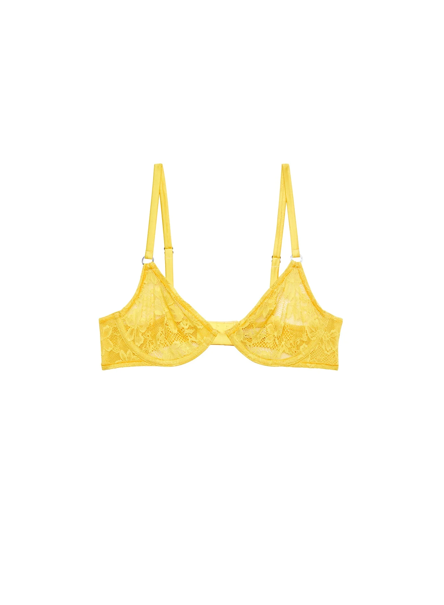 Le Stretch Lace Demi Bra - 1