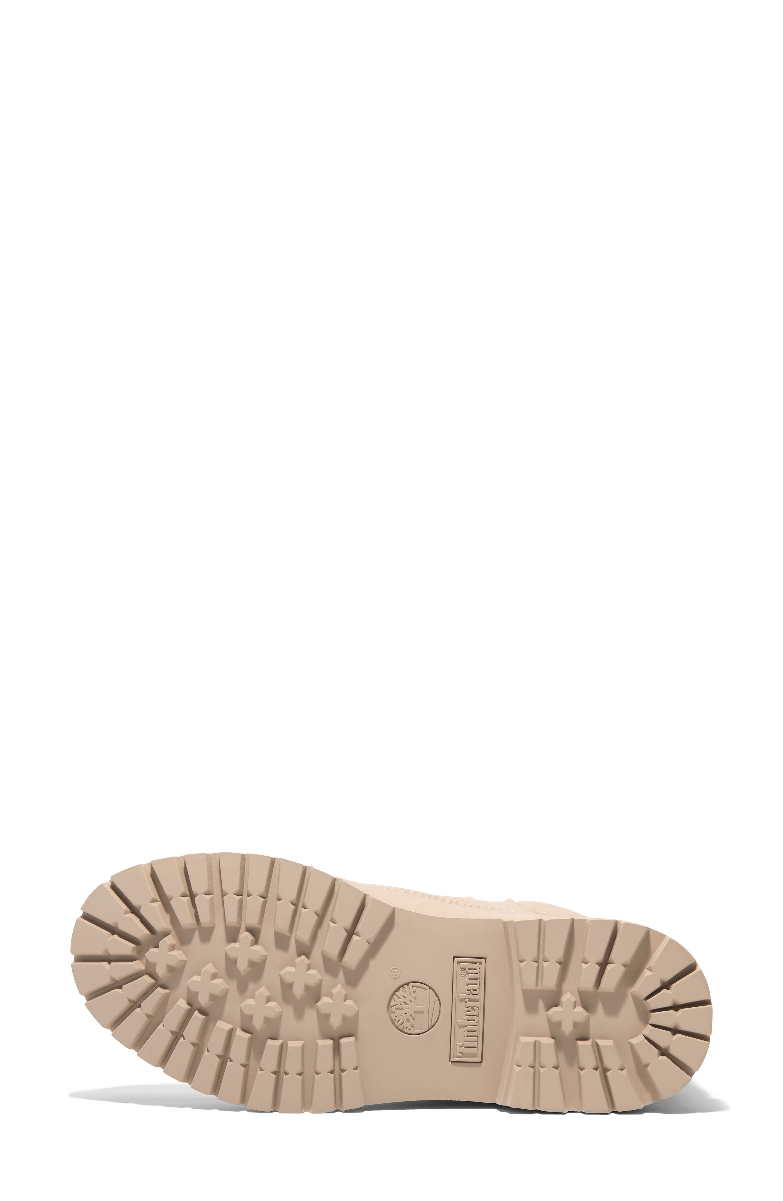 Timberland Premium Waterproof Boot in Light Beige Nubuck at Nordstrom - 4