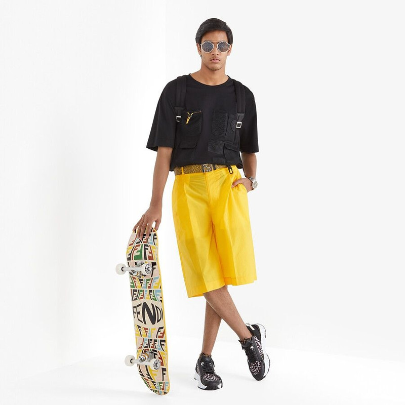 Black cotton T-shirt 4