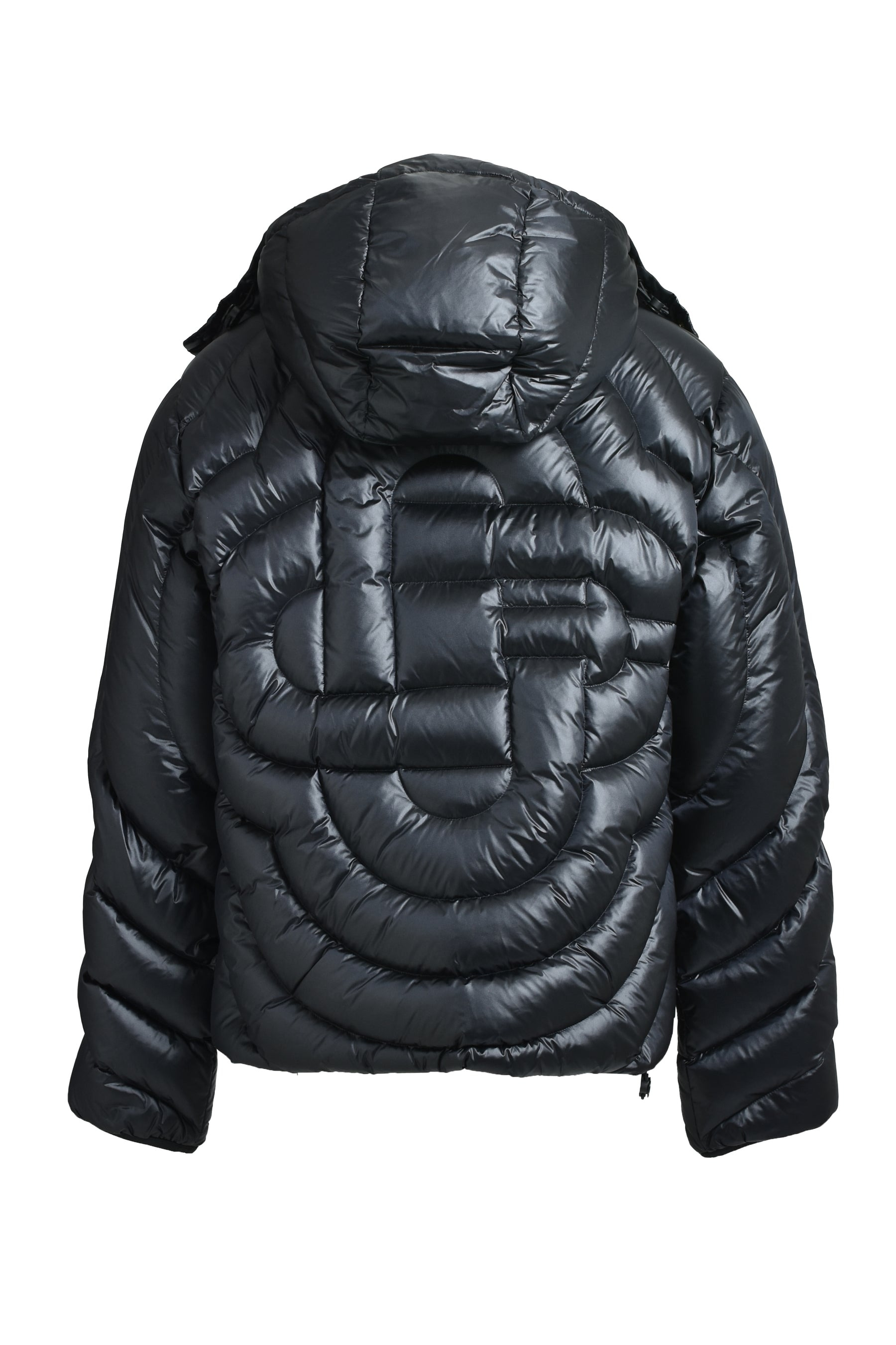 MENS CC QUILTED PUFFER JACKET / BLK - 2