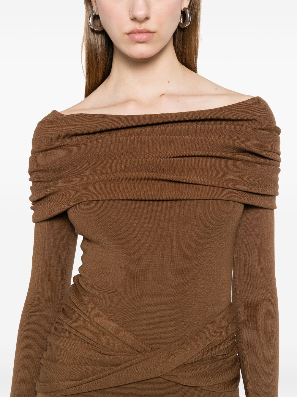 knitted maxi dress - 5