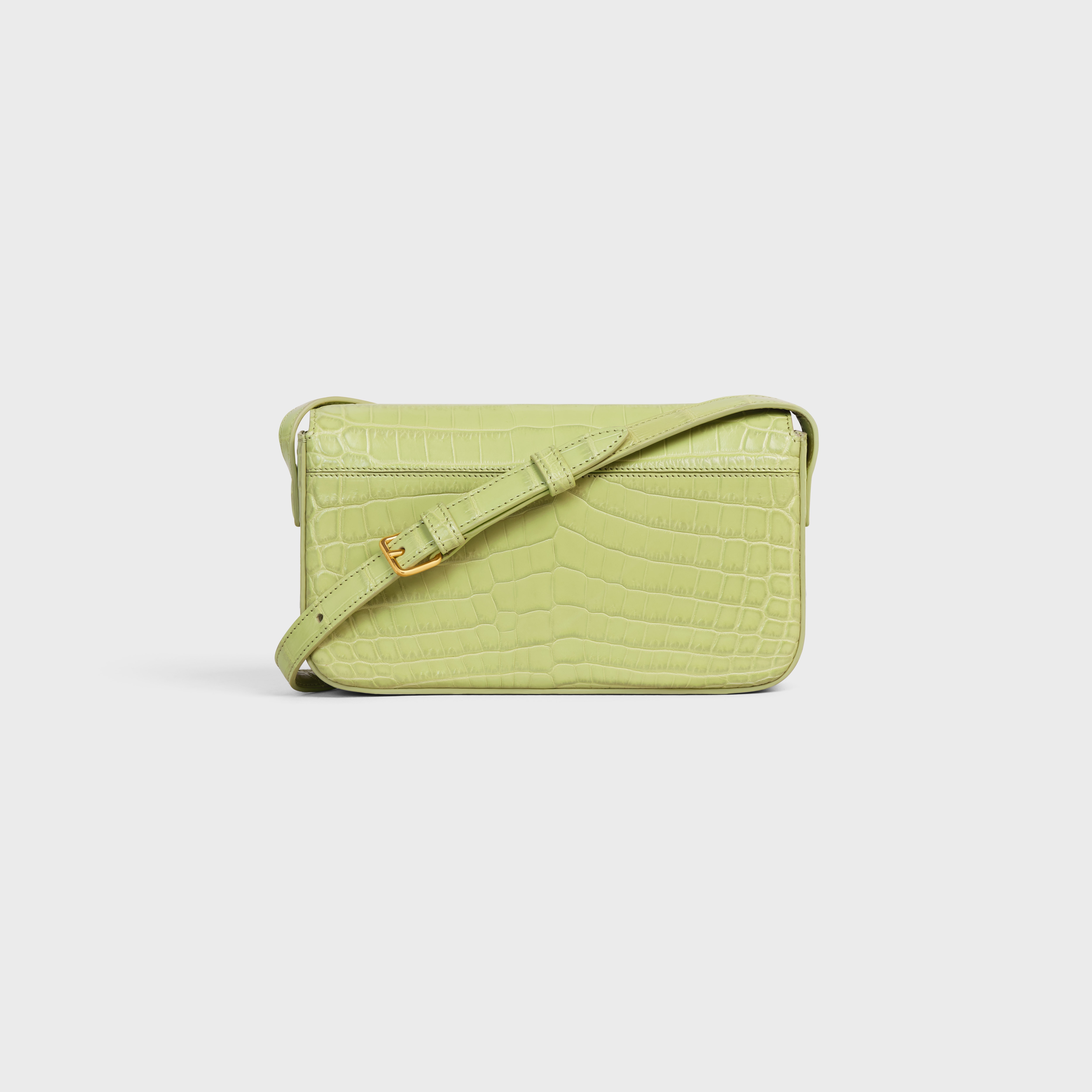 Triomphe Shoulder Bag in Crocodile - 3