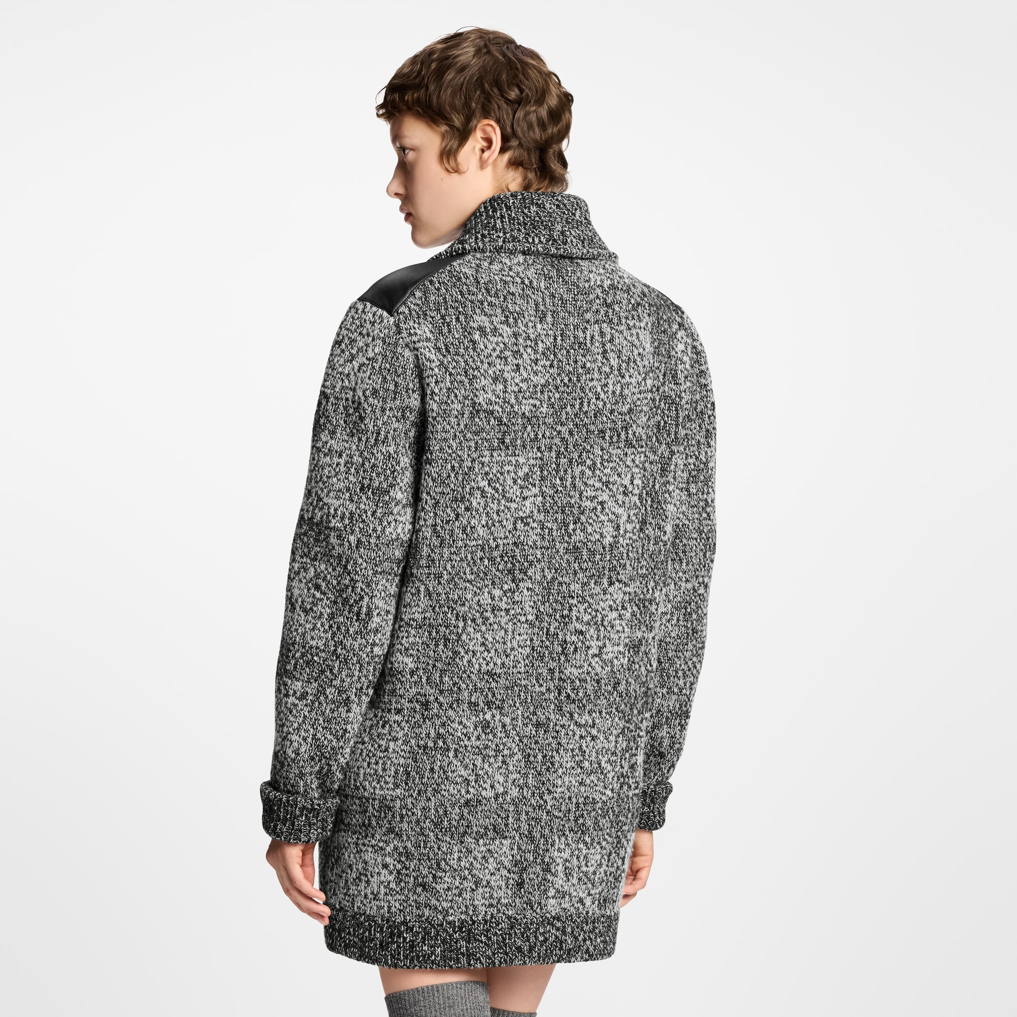 Tweed Knit Cardigan - 7