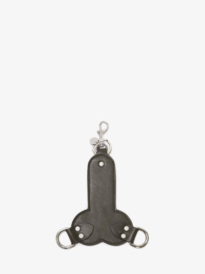JW Anderson LEATHER PENIS KEYRING outlook