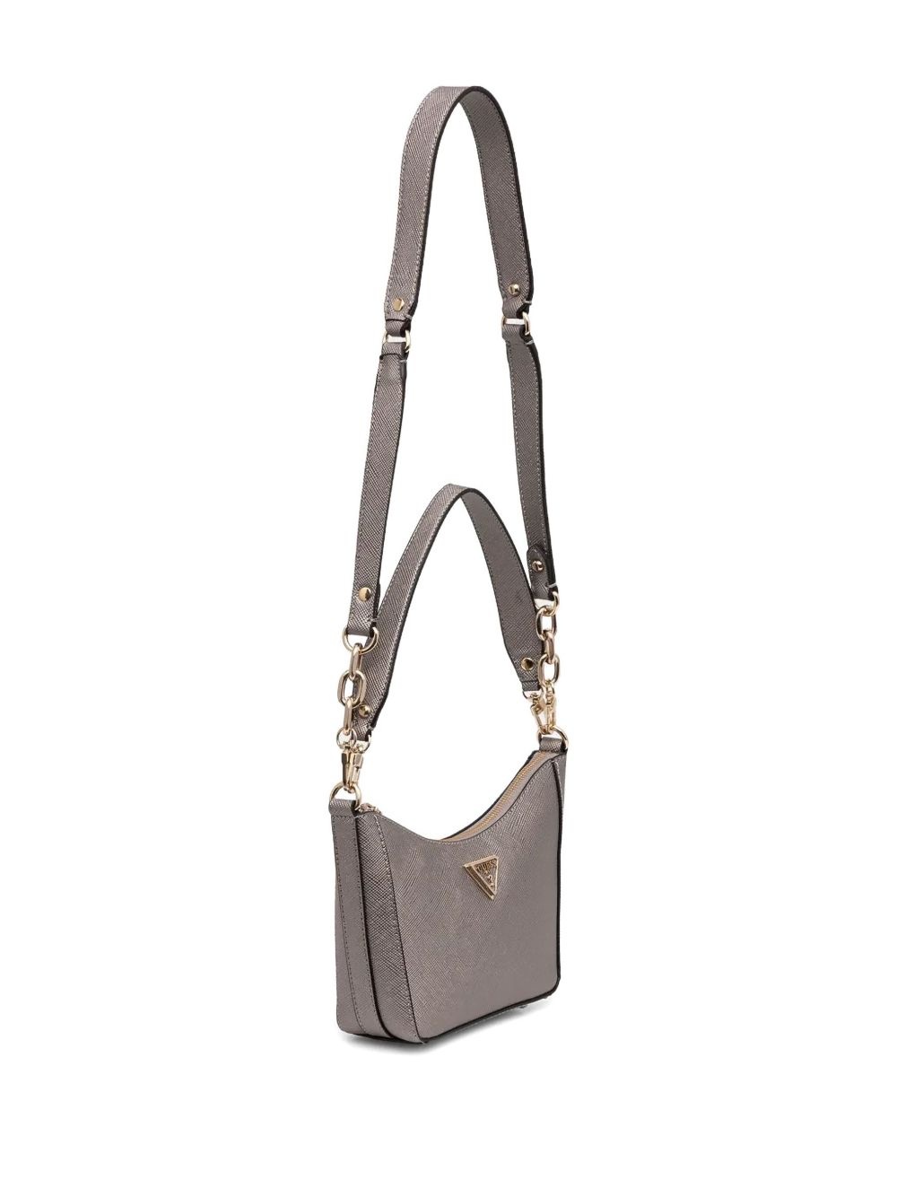 logo-plaque shoulder bag - 2