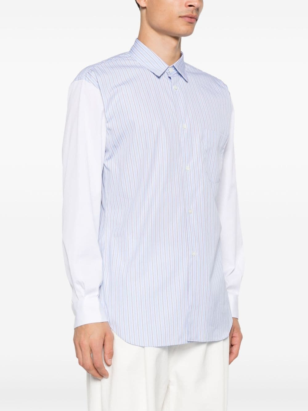 halo-stripe shirt - 2