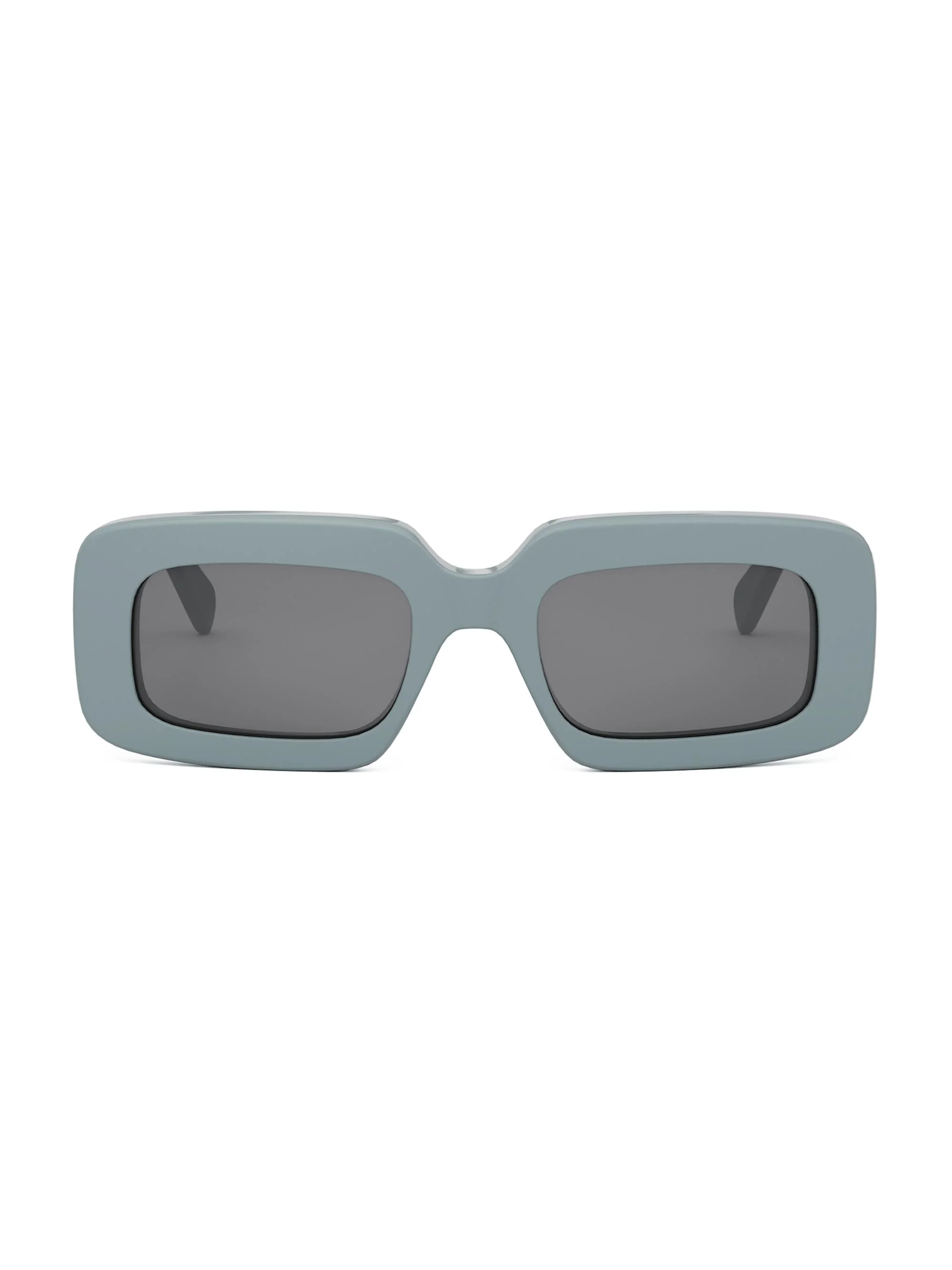 Men's Triomphe 54mm Rectangular Sunglasses - Grey Smoke - 1