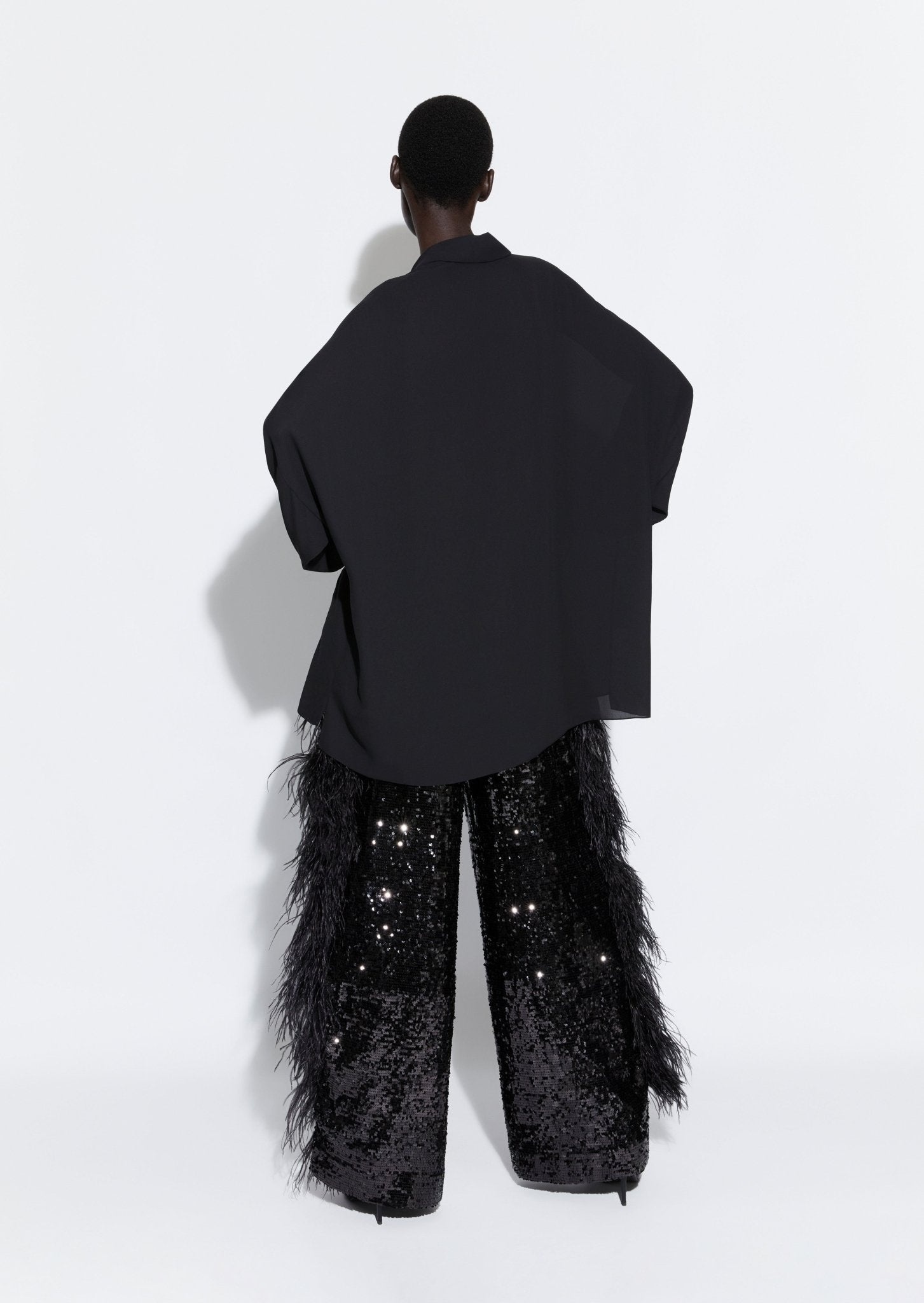 Lightweight Georgette Oversized Shirt - 3