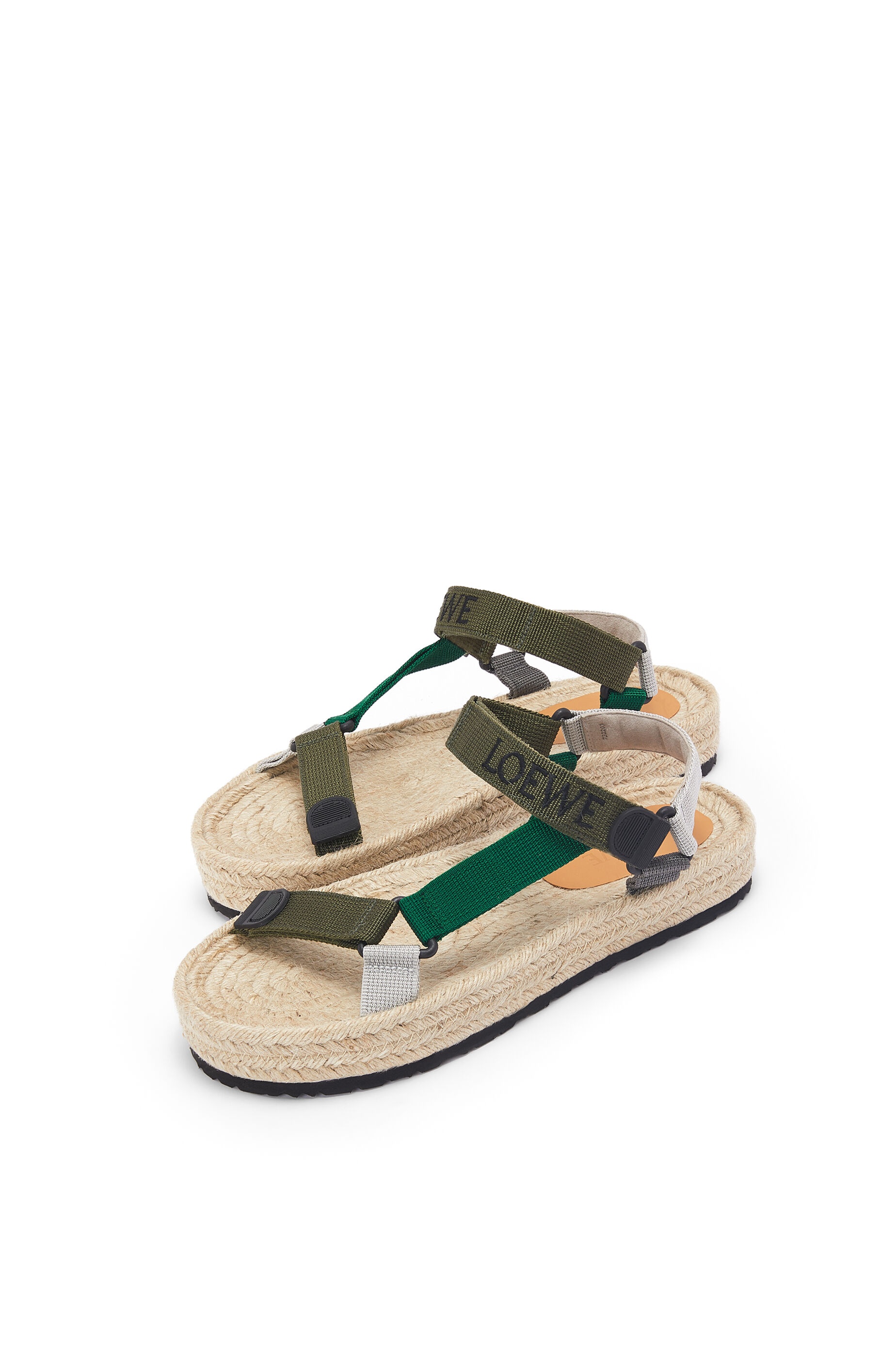 Strappy espadrille in nylon - 2