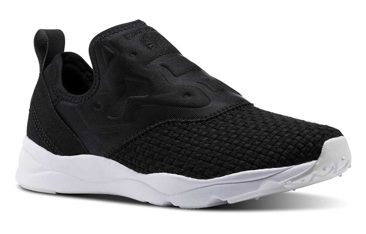 Reebok (WMNS) Reebok Furylite Slip On Woven 'Black' CM9809