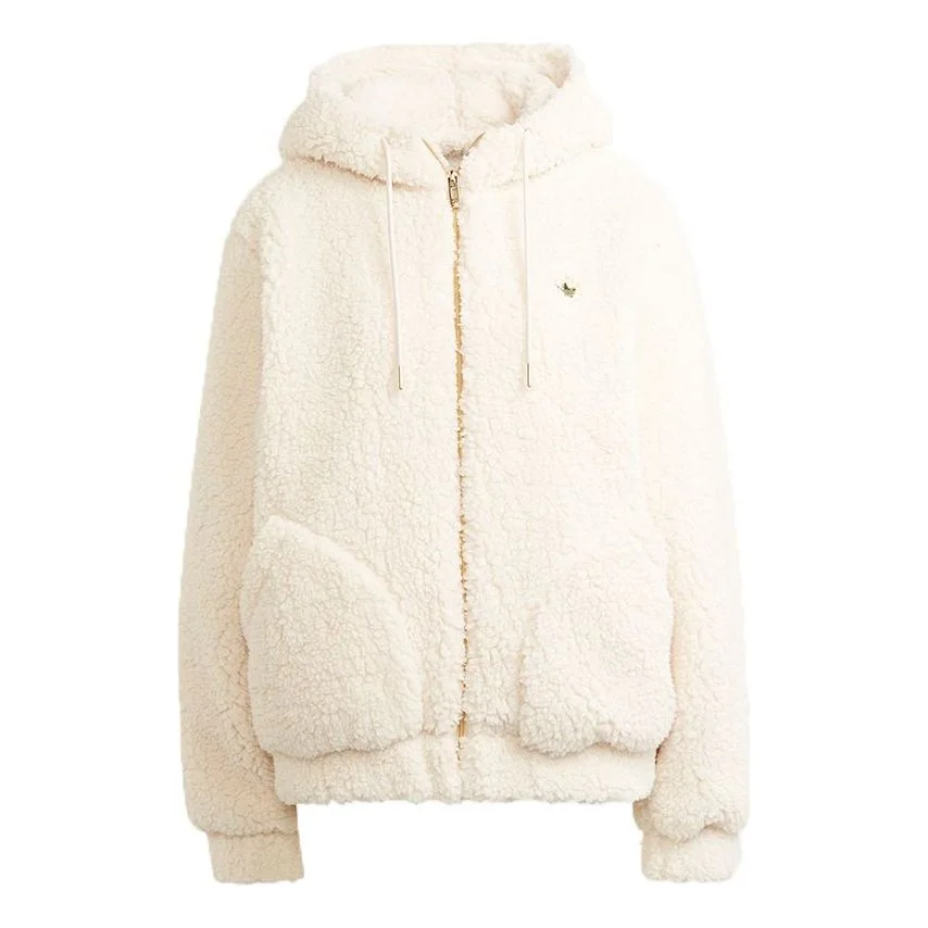 (WMNS) adidas Jacket 'White' HG6677 - 1