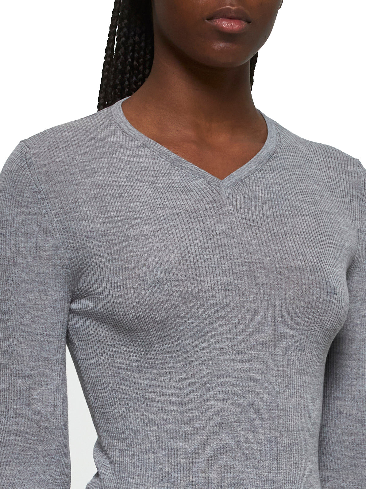 Grey knit Tania top - 5