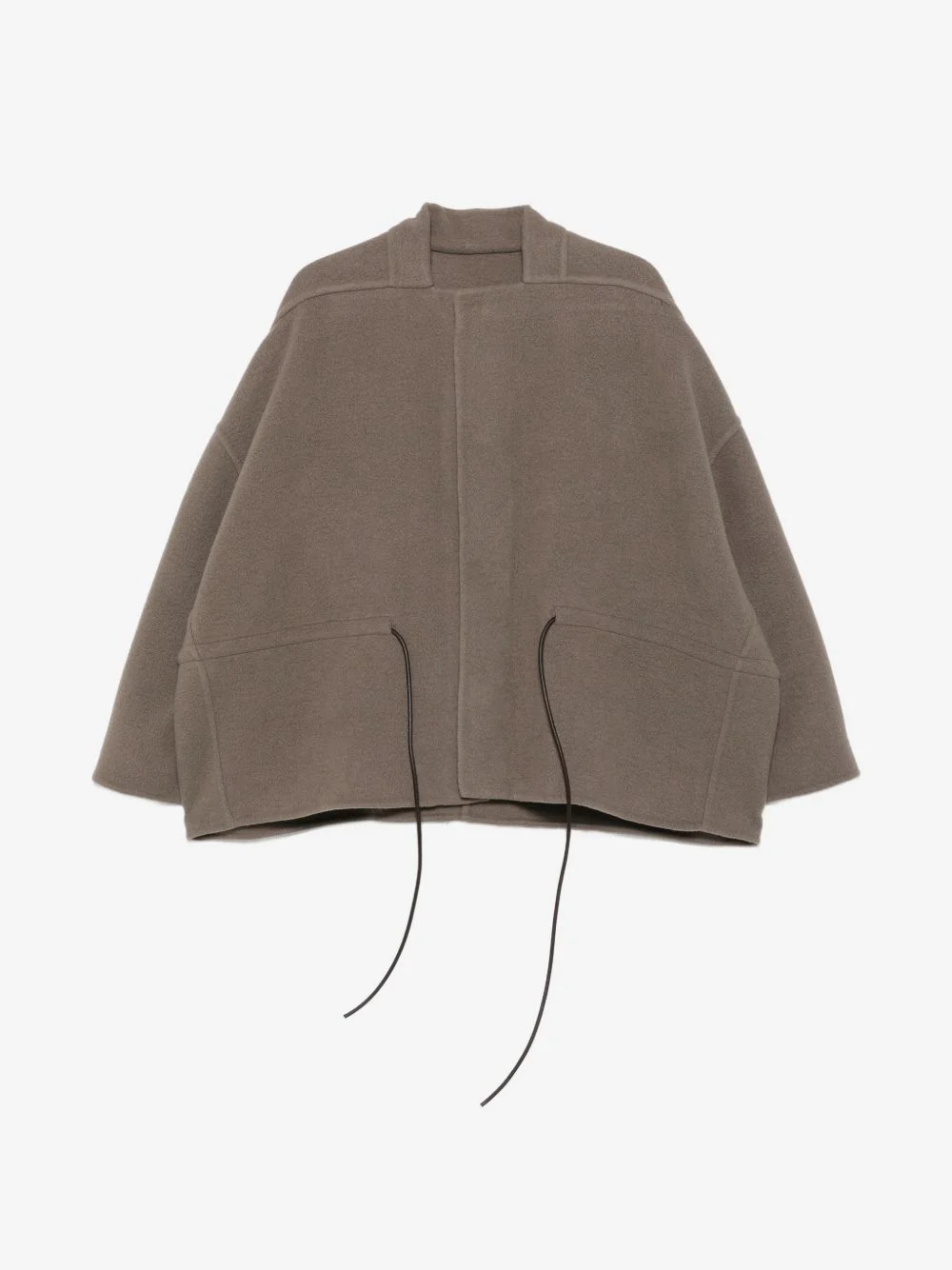 Sail self-tie flared jacket - 1