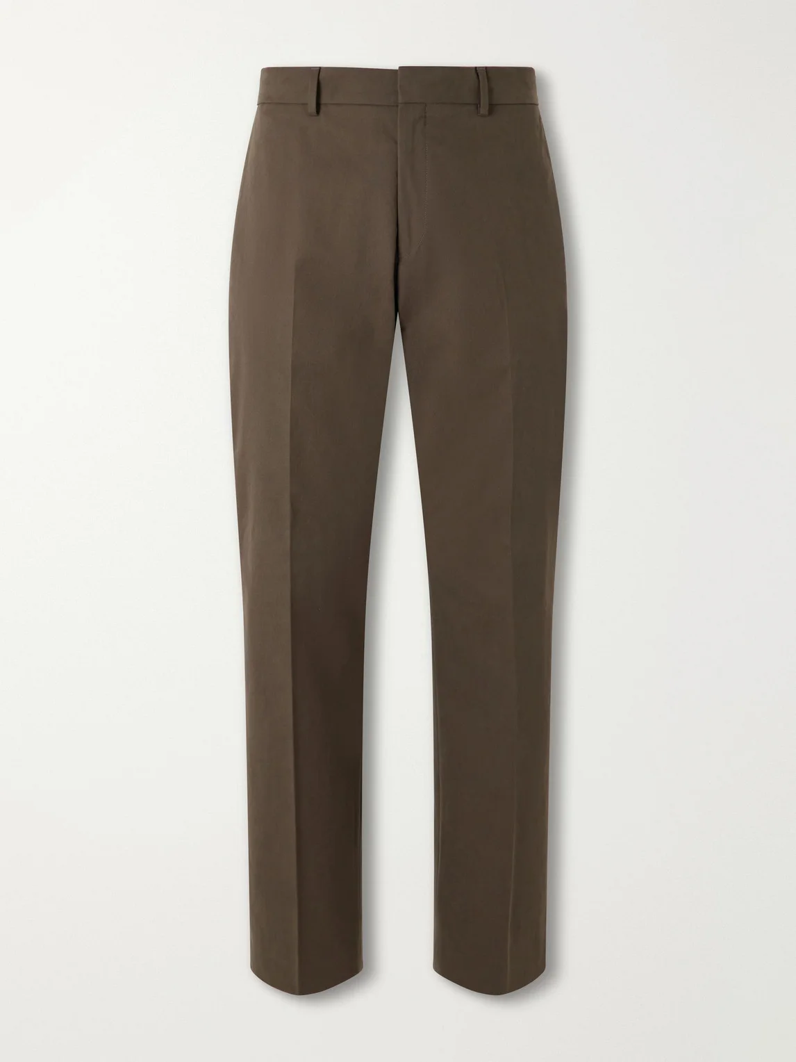 Straight-Leg Cotton-Twill Chinos - 1