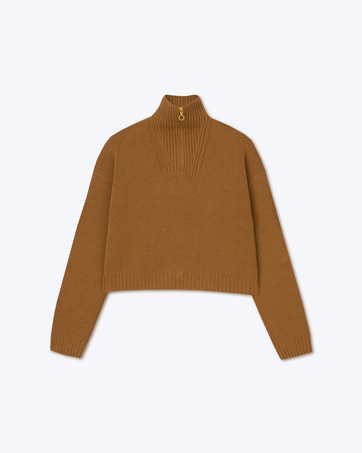 KIRA - Cashmere-blend sweater - Camel - 1