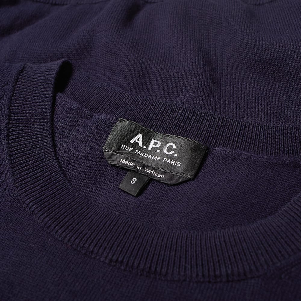 A.P.C. Kit Logo Crew Knit - 3