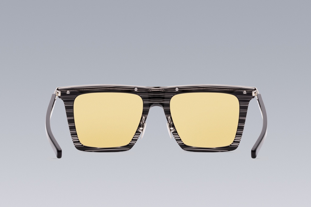 F1-T-B F1-T Sunglasses Silver/Light Yellow/Platinum - 5