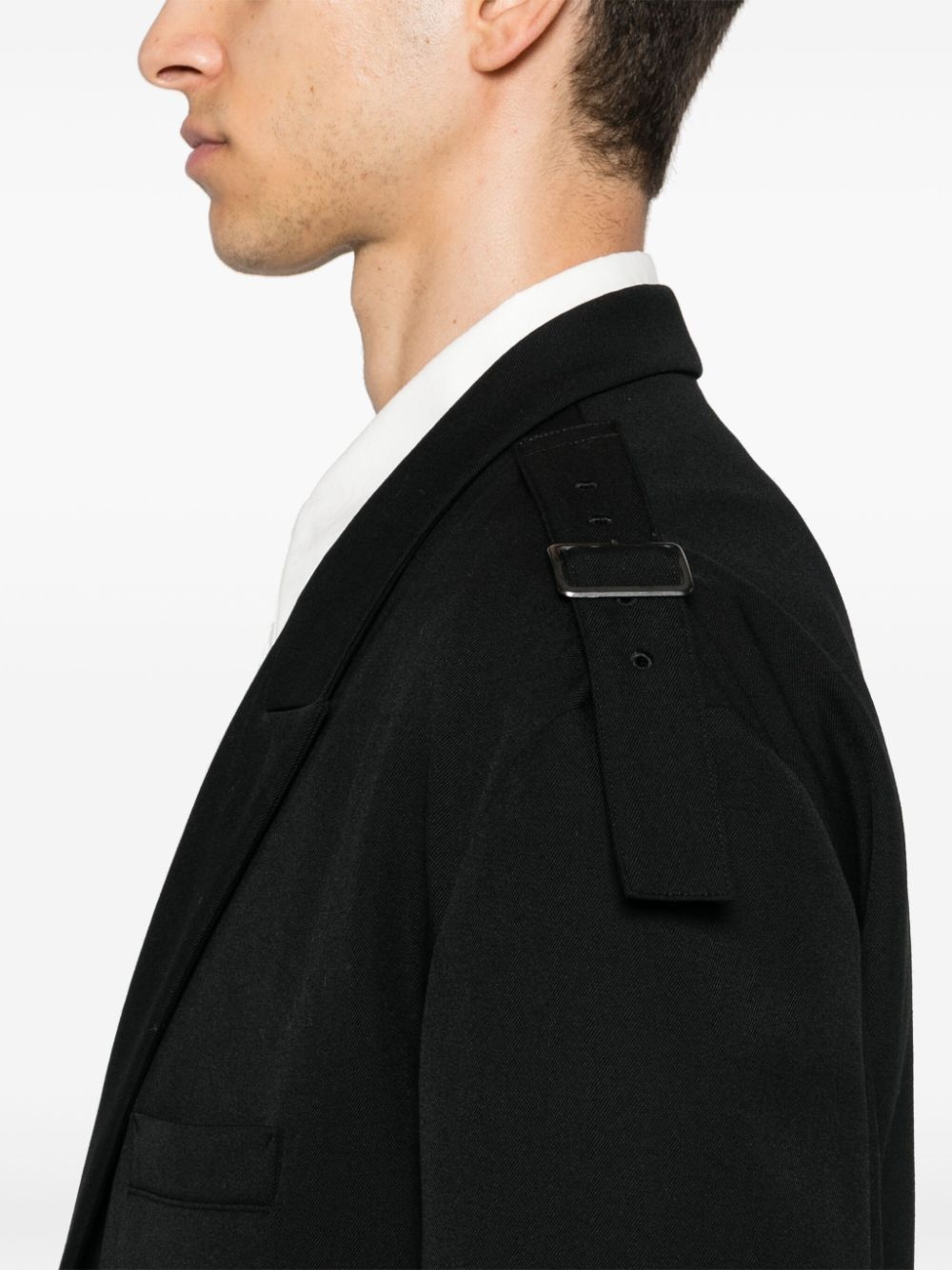 wool blazer - 5