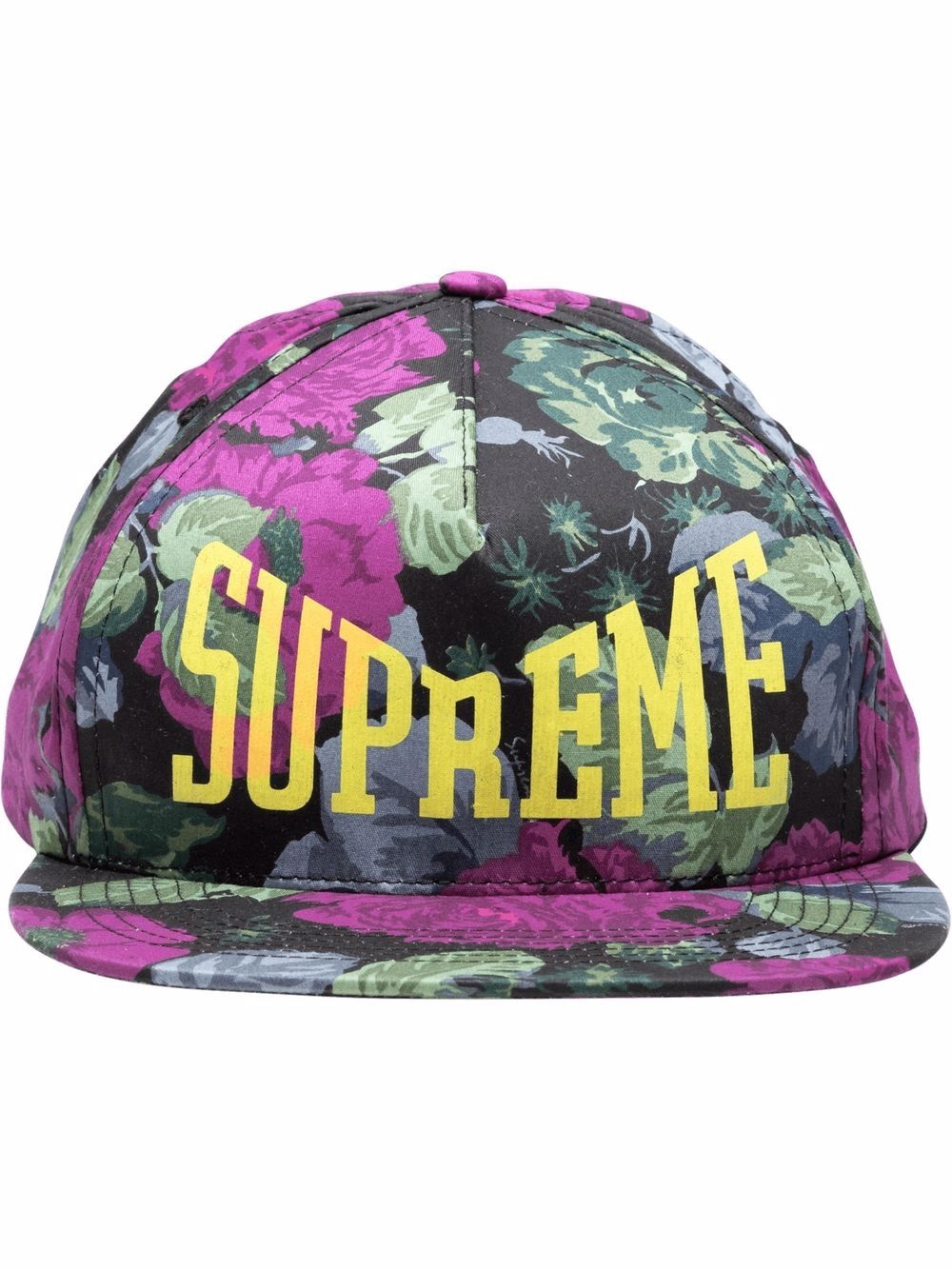 floral 5-panel cap - 1