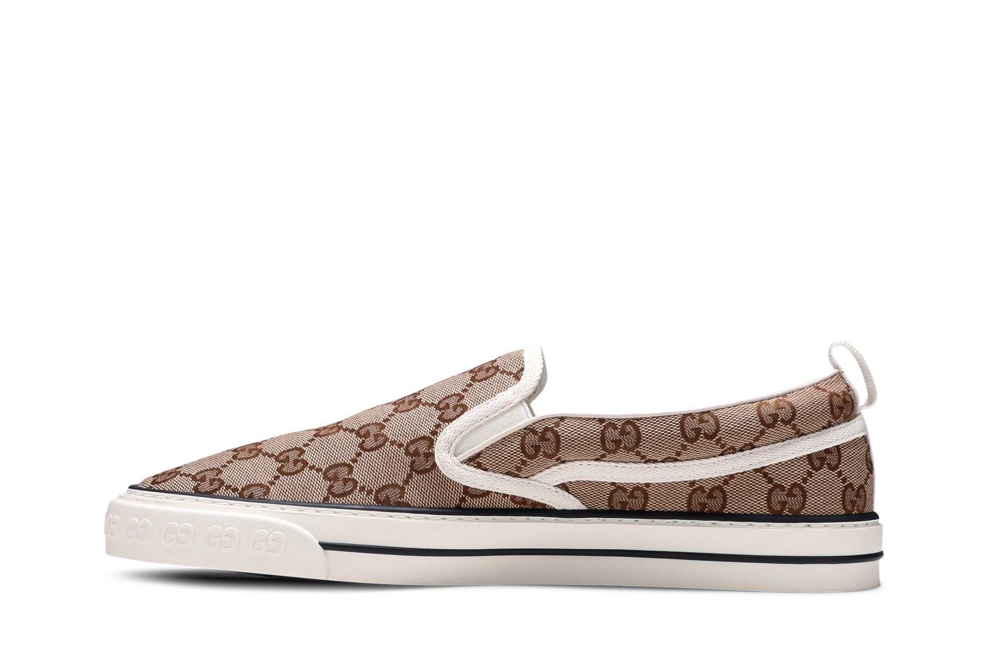 Gucci Tennis 1977 Slip-On 'Beige Ebony' - 3