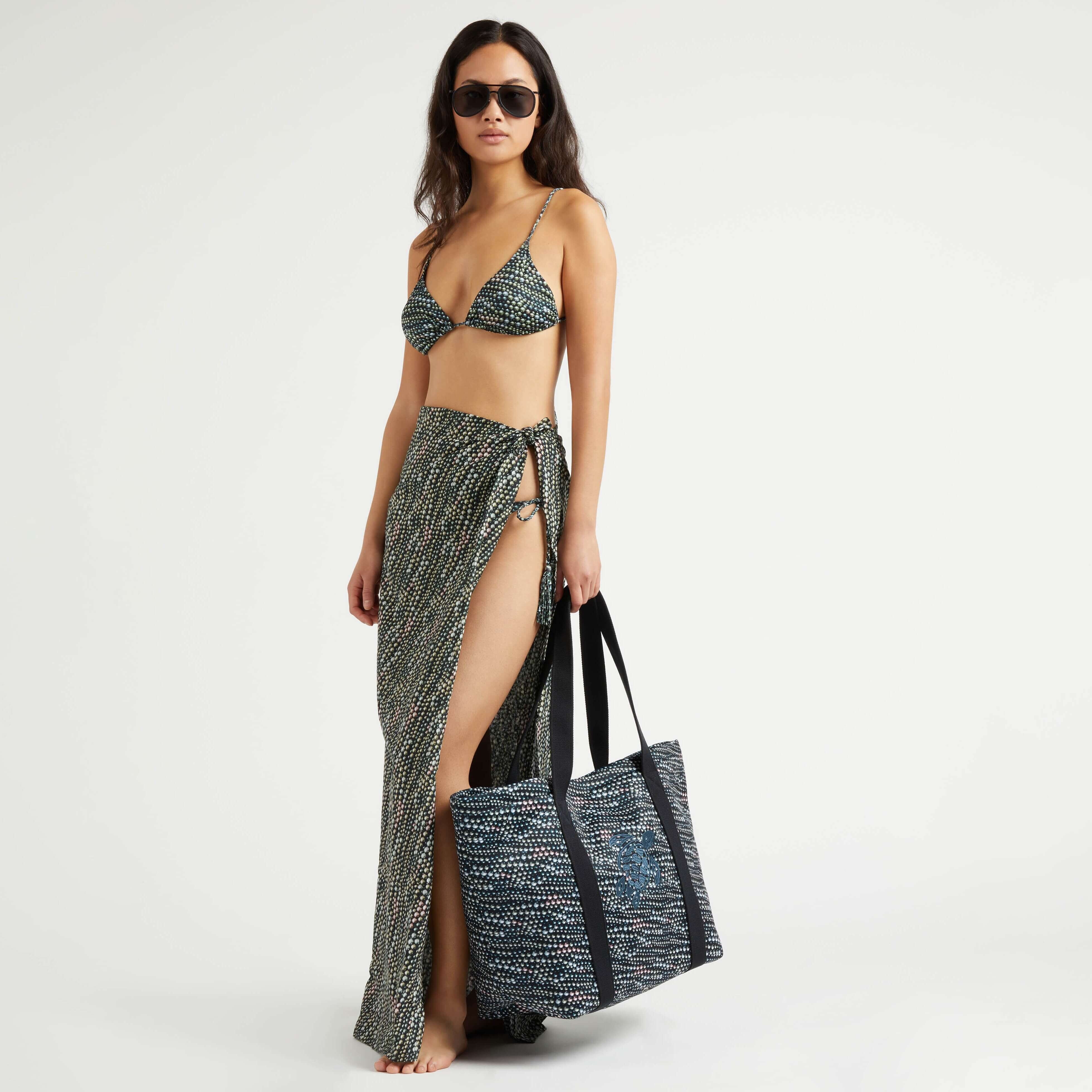 Women Rope Triangle Bikini Top Pearl - 5