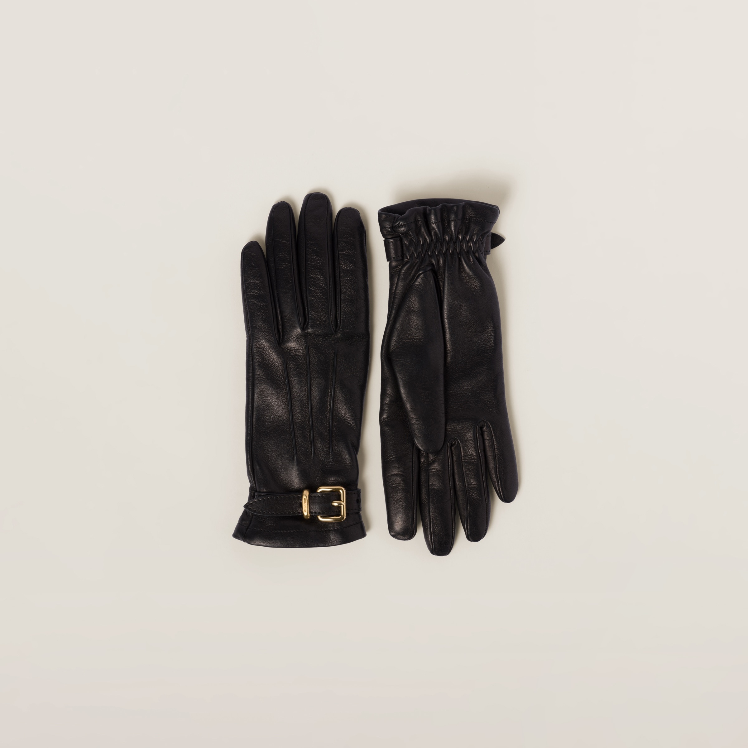 Nappa leather gloves - 1