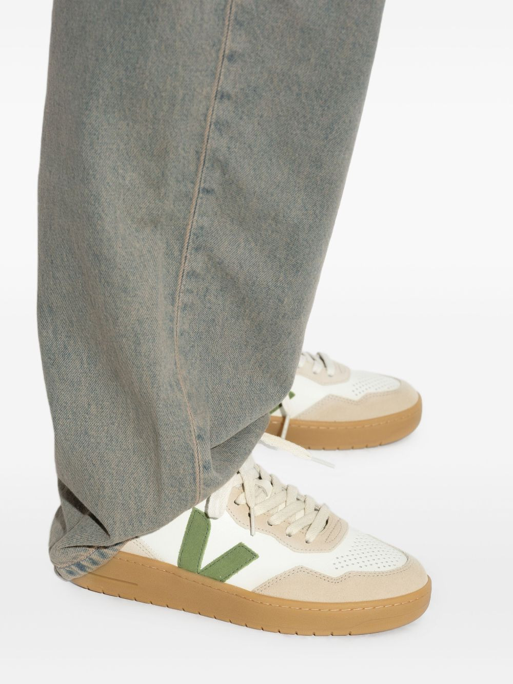V-90 leather sneakers - 4