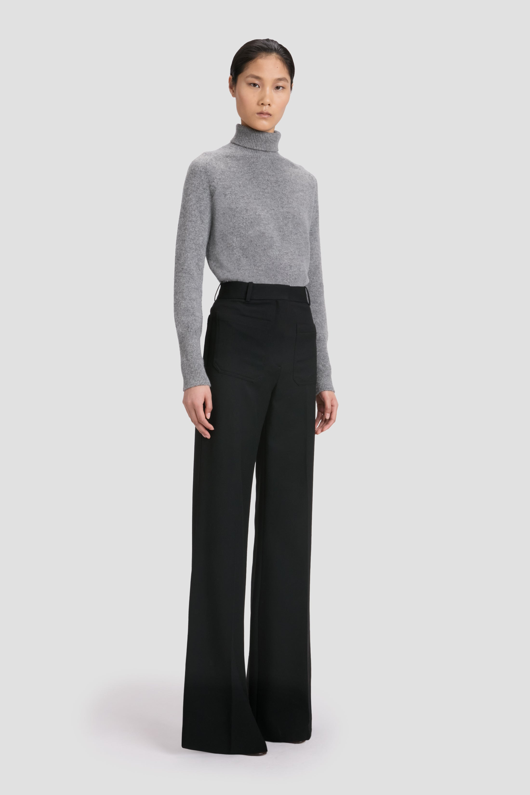 Alina Tailored Trouser In Black - 3