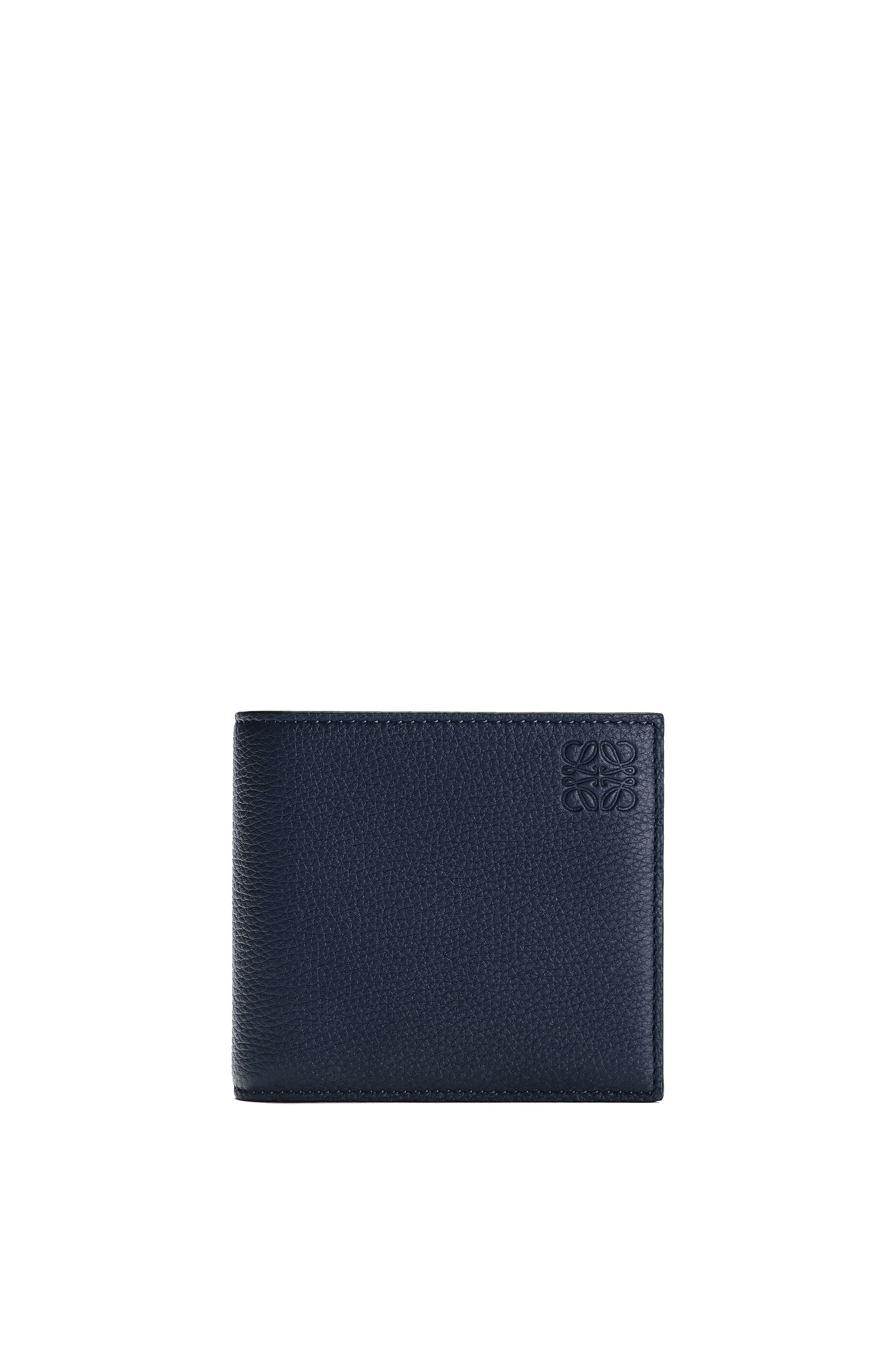 Bifold coin wallet in soft grained calfskin - 1