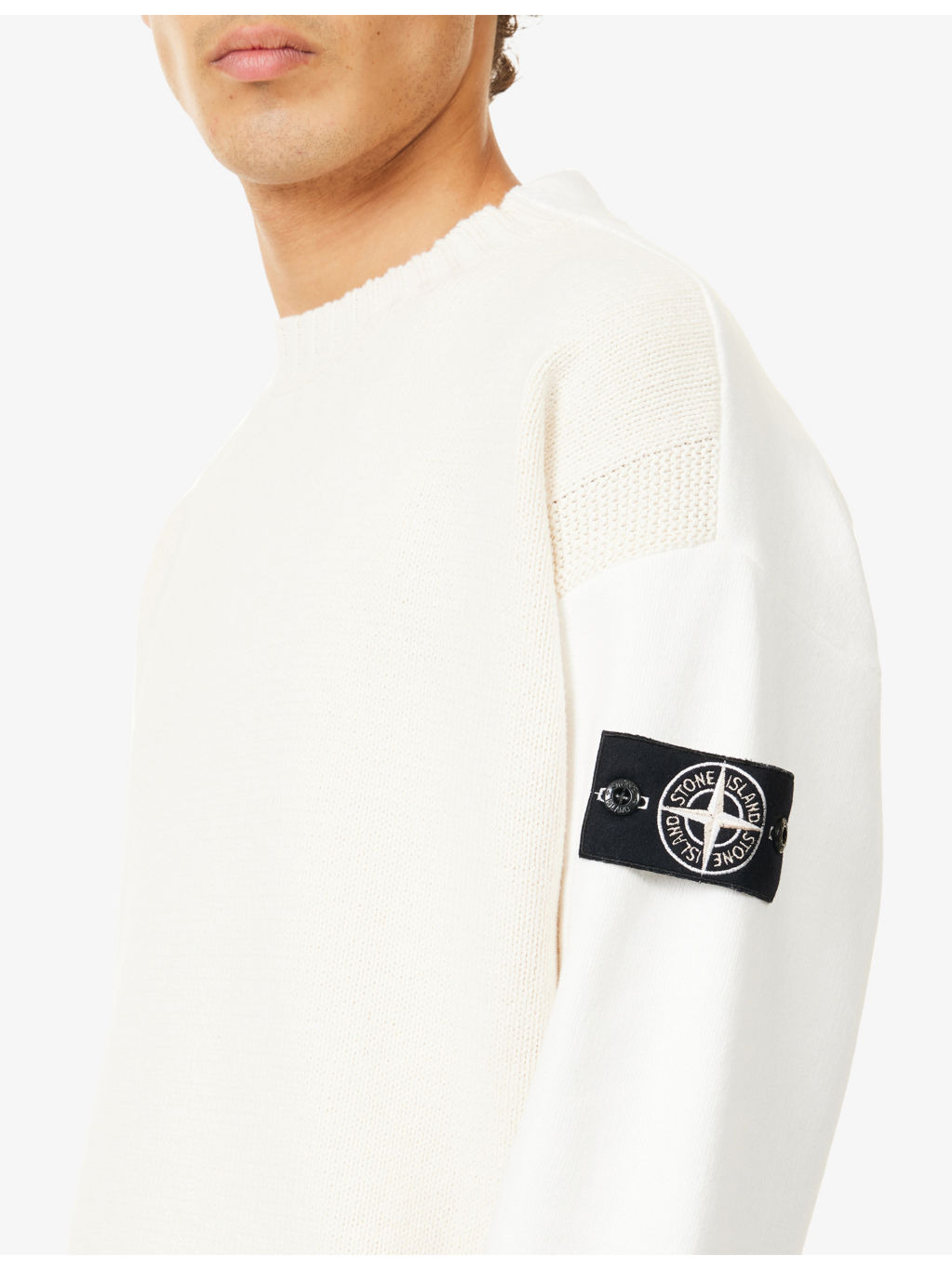 Special Projects Raw Beauty Contrast Knitted Sweatshirt - 5